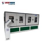 PVC Plastic Roof Tile Machine , Roof Tiles Making Machine PMMA ASA Coating Layer