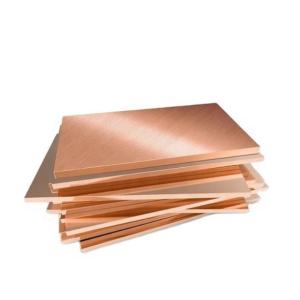 C17200 BeCu Copper Sheet Plate High Elasticity Beryllium Copper Plate