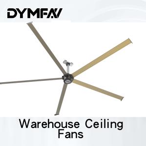 China Warehouse 20ft 24ft 18ft 16ft 12ft Hvls Industrial Large Ceiling Fan Pmsm Motor factory