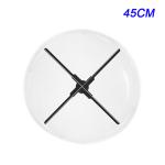 Dustproof 45cm Smart 3D Hologram Fan Wireless For Airports And Hotels