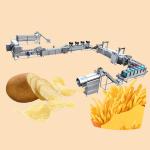 Snack Food Production Line Convenience with Finger Frozen French Fries Making