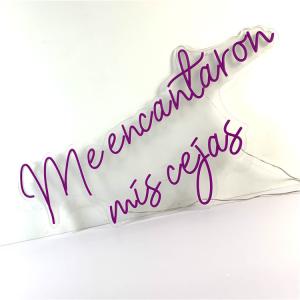 Purple Flexible LED Neon Sign Wall Mounted Illuminated 51200 Hours