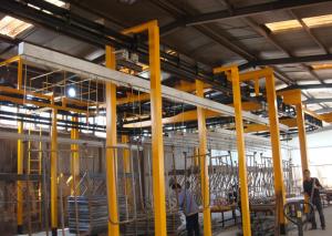China Compact High Output Automatic Powder Coating Plant System Customized Power factory