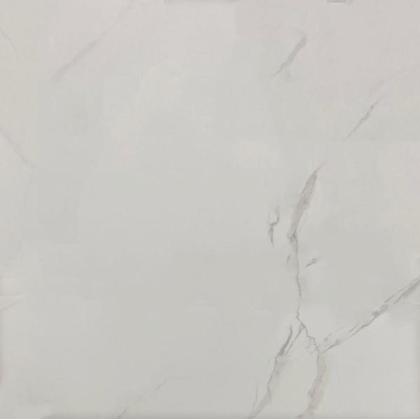 Glazed Glossy Gray Polished Porcelain Tiles 60x60cm Kitchen Subway Floor Wall