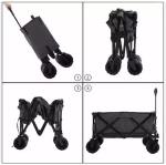 15LBS Weight Capacity 260KGS Collapsible Folding Beach Wagon for Outdoor