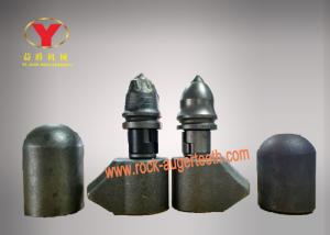 China Alloy Bit Drilling Auger Bit Teeth , Wear Resistance Carbide Bullet Teeth factory