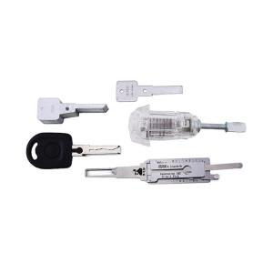 China Transparent Car Lock For VW HU66 2 In1 Lockpicks Lishi Door Lock Pick factory