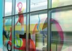 Various Patterned Digital Printing On Glass / 3~12mm Commercial Building Glass