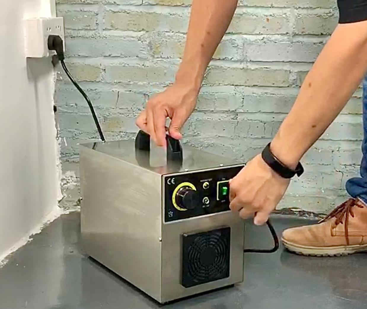 10000 Mg Ozone Generator Machine , Industrial Ozone Air Purifier 10G / H