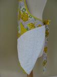 Ladies Apron, Floral Apron, Kitchen Apron, Full Cooking Apron, Gift For Women,