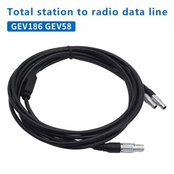 GEV186 GEV58 Wireless Radio Connects the Total Station and External Battery Y