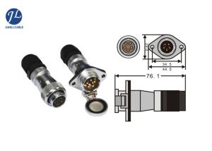 China CCTV Security Camera Extension Cable With 7 Pin Mini Din Cable Trailer Connector factory