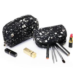 China High Quality Digital Printing Polyester Canvas Cosmetic Bag Private Label factory