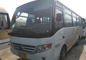 China LHD 2013 Year Used Yutong Buses Euro IV Diesel Engine 26 Seats 162kw Power factory