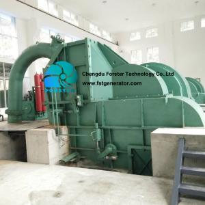 China 50Hz/60Hz Pelton Water Wheel Generator High Pressure Long Pipe Installation factory