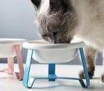 Round Anti Slip 15.5*7cm Pet Food Feeder