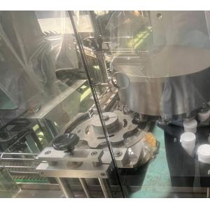 China Pharmaceutical Industries Automatic Bottle Capping Machine With Pressing Bottles factory