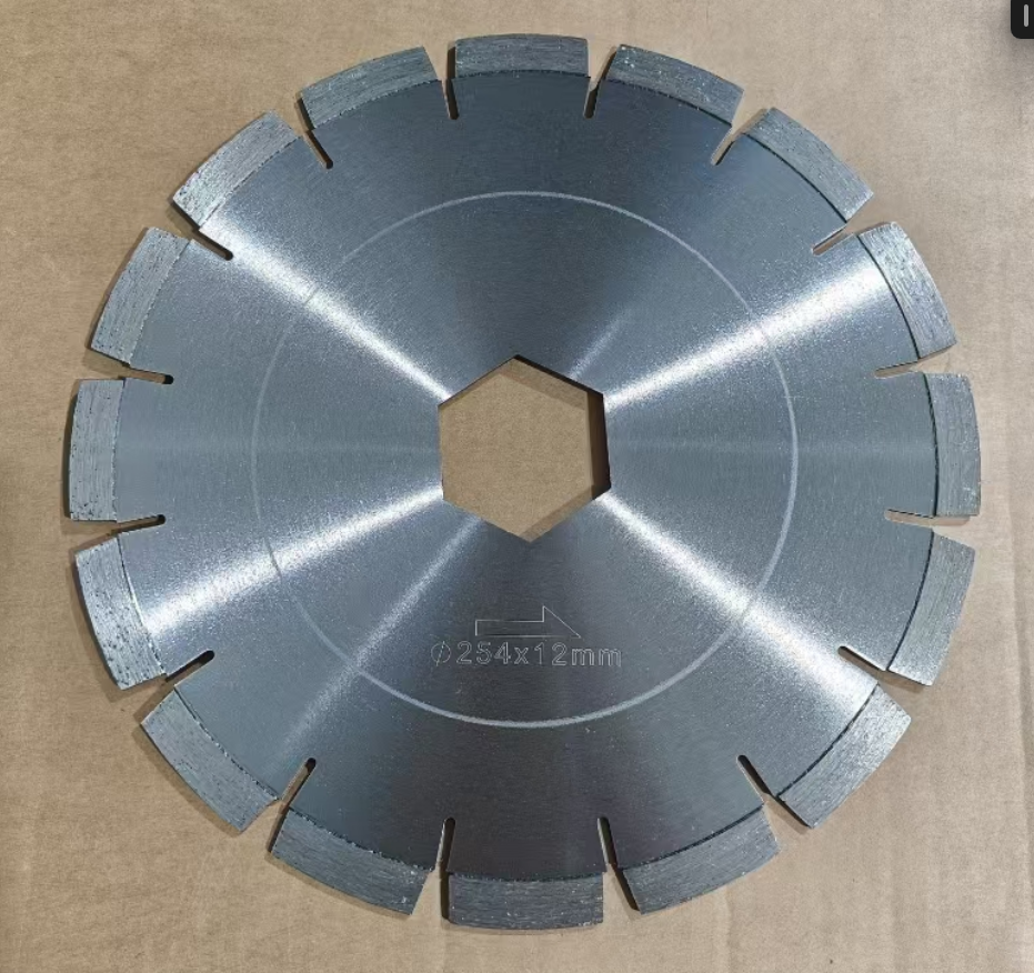 Concrete Asphalt Diamond Reinforce Concrete Cutting Disc Laser Welding With Turbo Segment 15mm