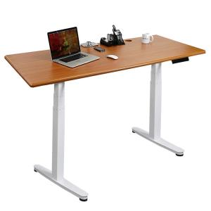 China Office Furniture 5ft Dual Motor Electric Tea Caffe Table with Height Adjustable Desk factory