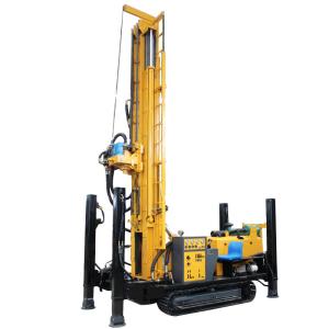 China Crawler Mounted Water Well Drill Rig 91KW Engine 55r/min - 115r/min Rotary Speed factory