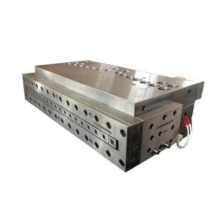 China 25000x6000x4000 PVC Extrusion Line for Wide Door and Kitchen Board Manufacturing Line factory