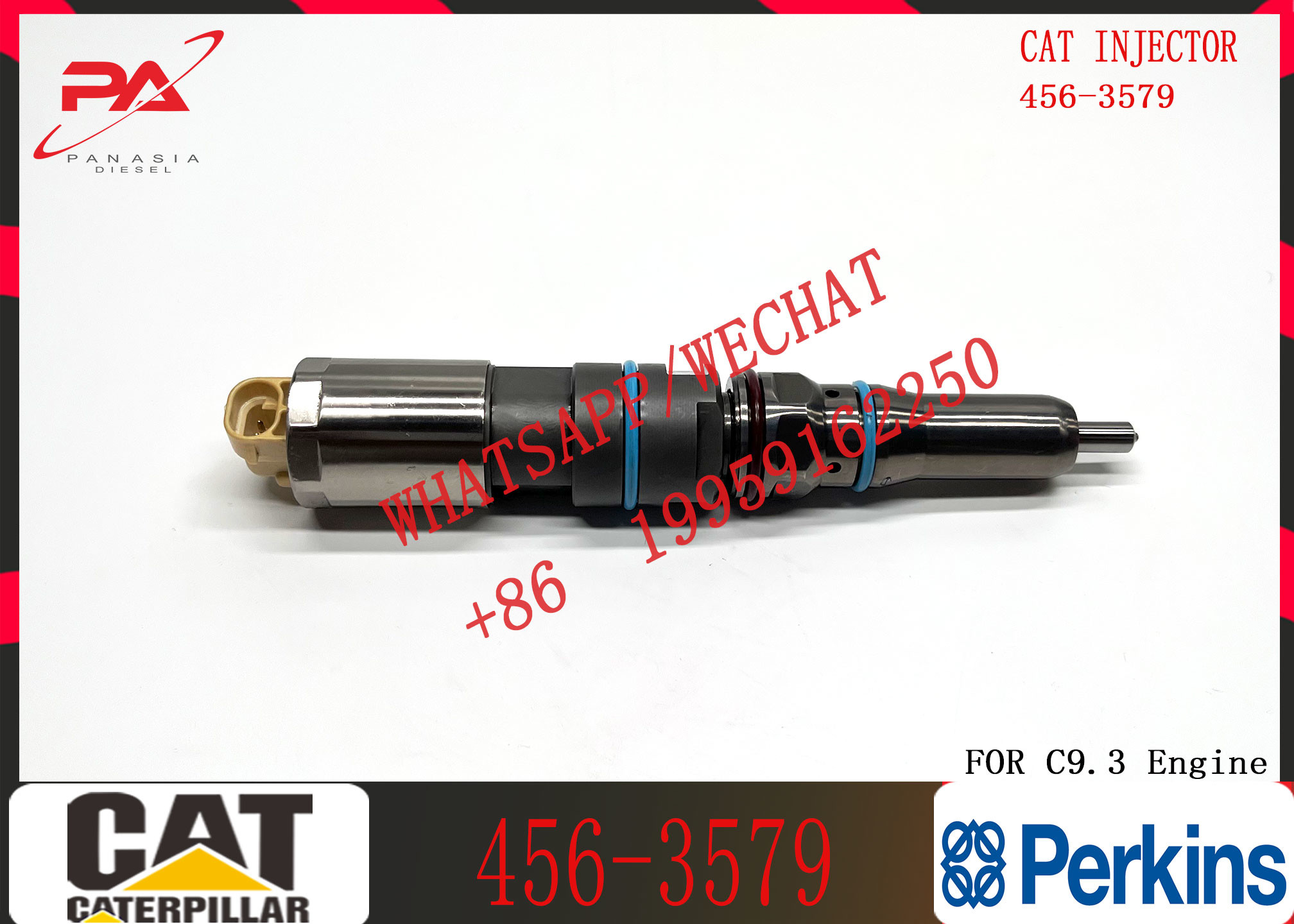 Common Rail Injector Assembly 4563579 456-3579 456-3589 324-5467 364-8024 171-9704 196-1401 222-5966