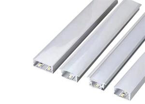 China Hotsale Customized Length LED Aluminum Profile Extrusion Channel factory