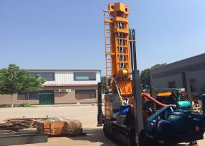 China 400mm 350m 8.7 Tons Pneumatic Borewell Machine factory