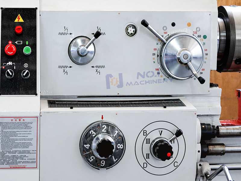 Chinese Sale CA6180 High Accurate Metal Machining Manual Universal Lathe with DRO