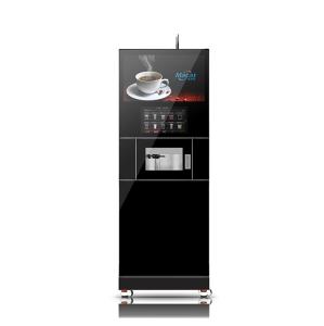 China Self Service Bean To Cup Cappuccino Vending Machine For Subway Station factory