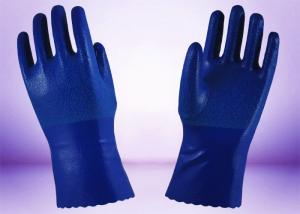 China Industrial Latex Coated Gloves OEM Logo Printing Eva Burr Hand Work Glove factory