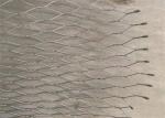 Aisi304 316 Stainless Steel Wire Rope Mesh 100*100mm Ferruled 2.0mm For Plant