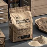 7000tons Production Capacity Feed Grade Manganese Carbonate Light Brown Powder