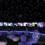 Custom Church Wedding Backdrop LED Star Curtain Lights with Working Temperature