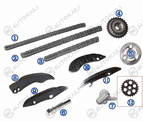 Timing Chain Kit For BMW 325d/330d 430d/435d 530d/535d/525d 640d 730d/740d/750d