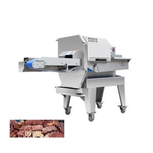 China SS Commercial Bacon Cooked Meat Slicer Sausage Cutting Machine 500kg/h on sale