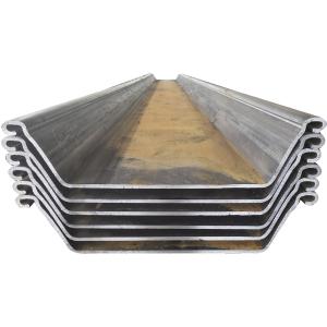 5.5 Inch Carbon Steel Plate Astm S275 Hot Rolled Sheet Pile For Construction