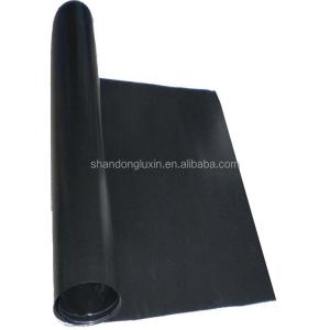 China Black Geomembrane Thickness over 2mm Resistant to Acid and Alkali for Landfill Sites factory