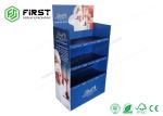 Customized Corrugated Carton Stand Foldable Cardboard Chocolate Floor Display