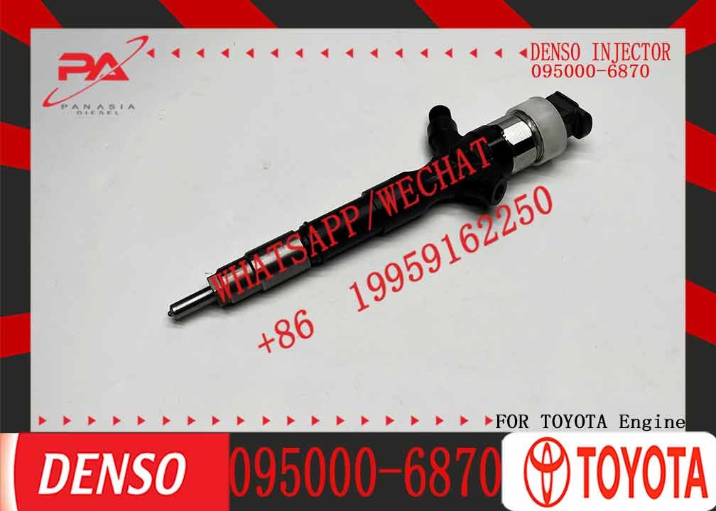 for Toyota Driver Injector 0950006870 Fuel Injector Assembly 095000 6870 095000-6870 for Toyota 1KD-FTV