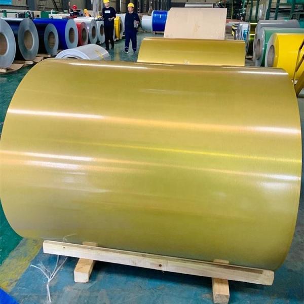 Prepainted Color Coated Aluminum Coils Thicker Film Covered 1060 3003 Color