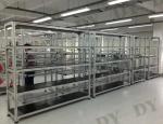 4040 Aluminum Shelf Profile Polishing Brushing Sand Blasting