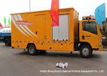 ISUZU Mobile Generator Truck For Emergency Power Supply 200kw 50hz 3 Phase 220V