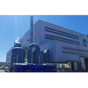 China 100*50 Prefab Metal Warehouse High Strength Steel factory