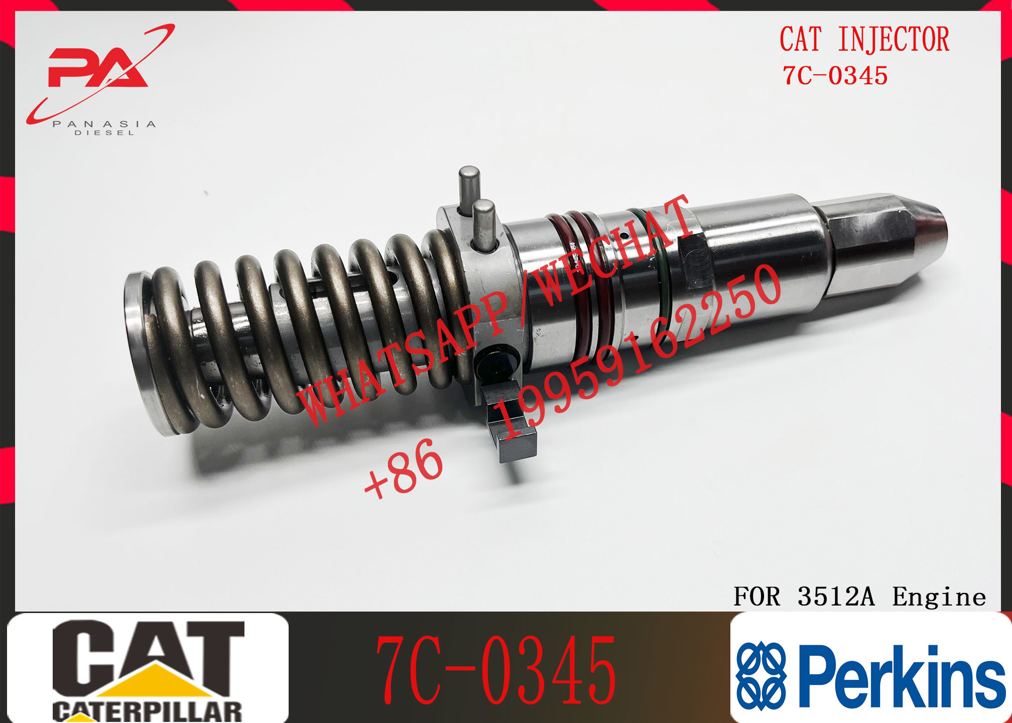 Fuel Injector Assembly 0R-8338 7E6408 9Y3773 6L4357 6L4360 111-3718 224-9090 7E-6408For Caterpillar
