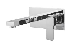 China Brass Material Wall Mounted Shower Mixer in Contemporary Style T8689 factory
