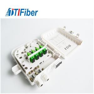 China Low Price Outdoor PLC FTTH 1x4 Fiber Cable Splitter Distribution Box factory