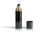 Cosmetics 100ml Airless Pump Bottle / Elegant Dark Airtight Pump Bottle
