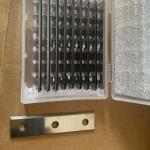 50x12x1.7mm Cutting Knife Carbide Blades With Three Holes Replacement