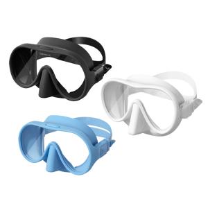 China Youth Tempered Glass Diving Mask Adjustable Strap for Swimming Diving and Snorkeling Snorkel Mask Set factory